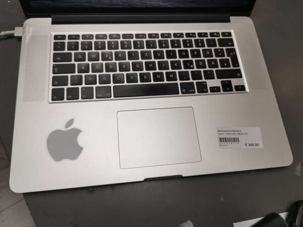 Macbook Pro 15 mitte 2015 | Core i7 | 16GB RAM | 256GB SSD | Zustand: In Ordnung – Bild 2