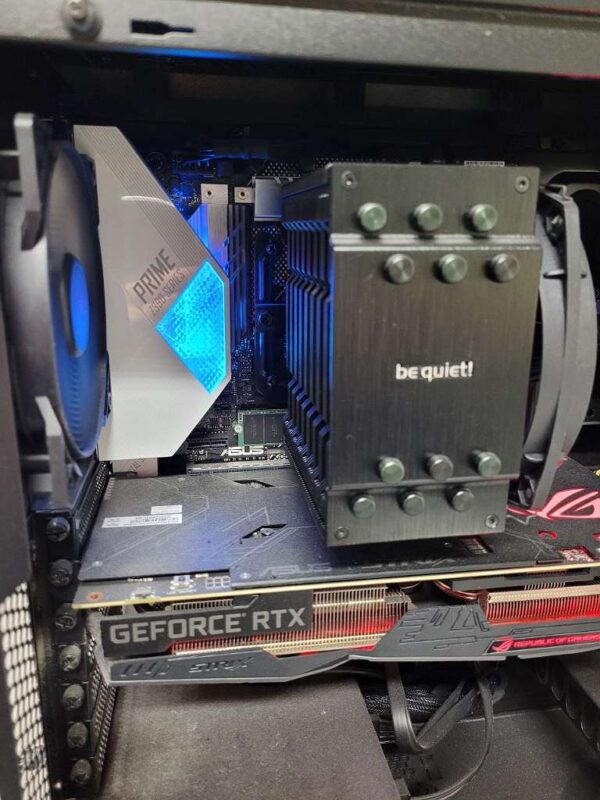 Be quiete Gaming Pc I7-9700k CPU | I7-9700k CPU 3 |6GHz | 16Gb RAM | 475Gb SSD | NVIDIA GeForce RTX 2070 8Gb | Zustand: Sehr Gut – Bild 2