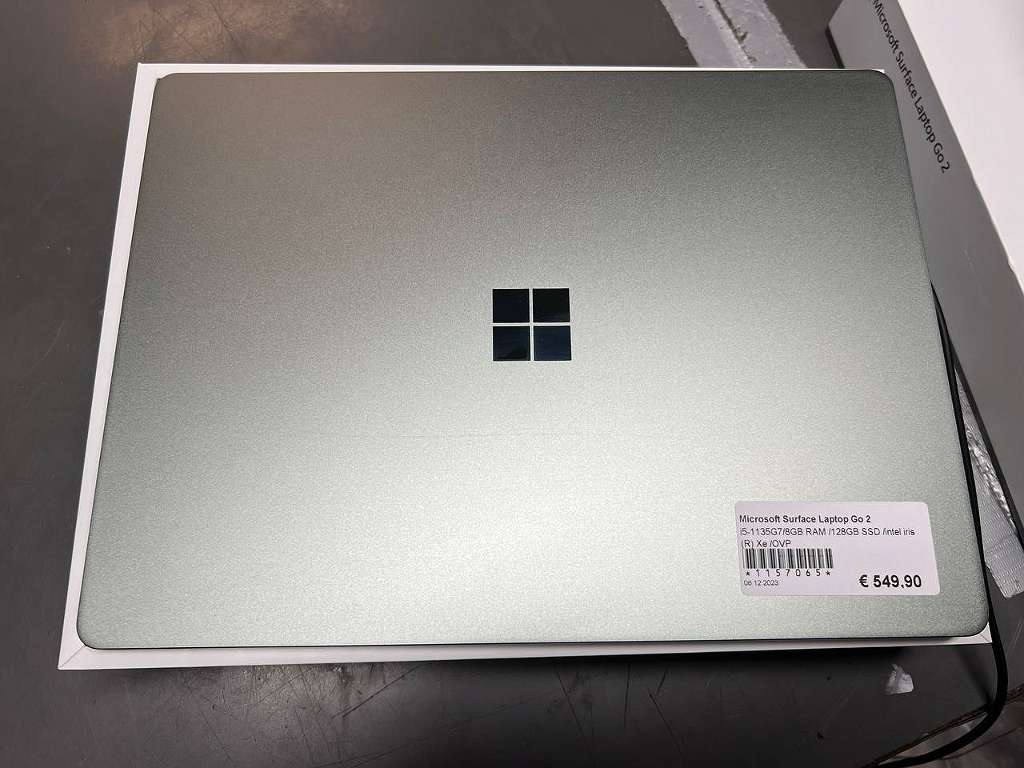 Microsoft Surface Laptop Go 2 | i5-1135G7 | 8GB RAM | 128GB SSD | intel iris (R) Xe | mit Originalverpackung | Zustand: Sehr Gut – Bild 3