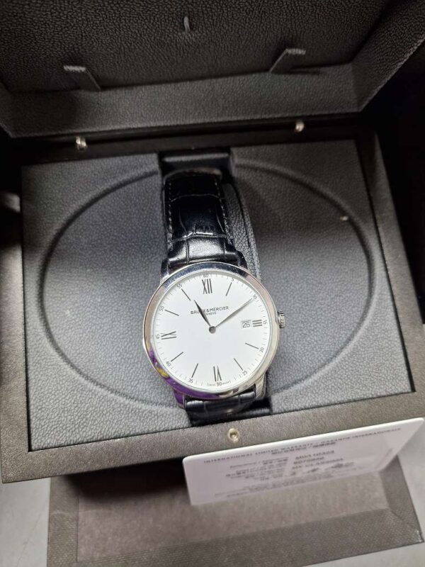 Baume und Mercier Herrenuhr Classima  | MOA10323 | 1  | Rechnung und Zertifikat in mit Originalverpackung | Zustand: Wie Neu – Bild 2