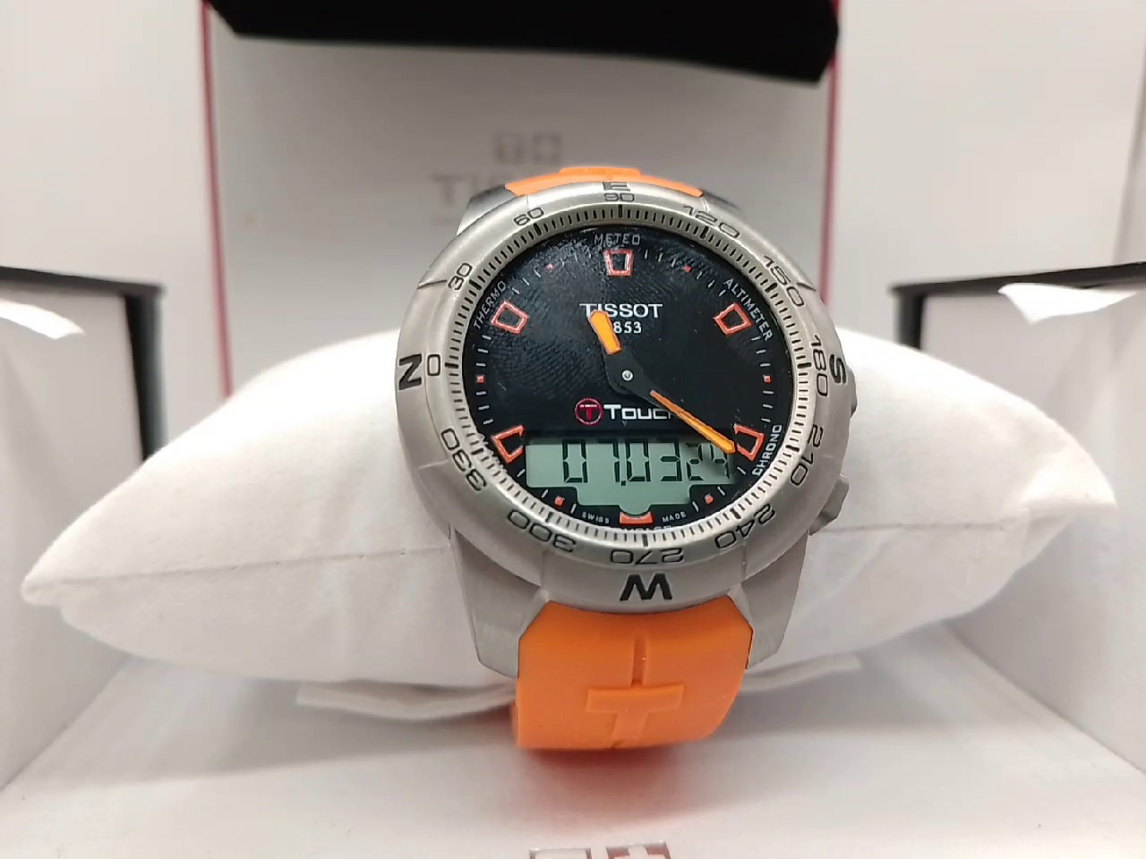 Tissot T-Touch 2 Titan | mit Originalverpackung mit Titanband | Zustand: Sehr Gut – Bild 2