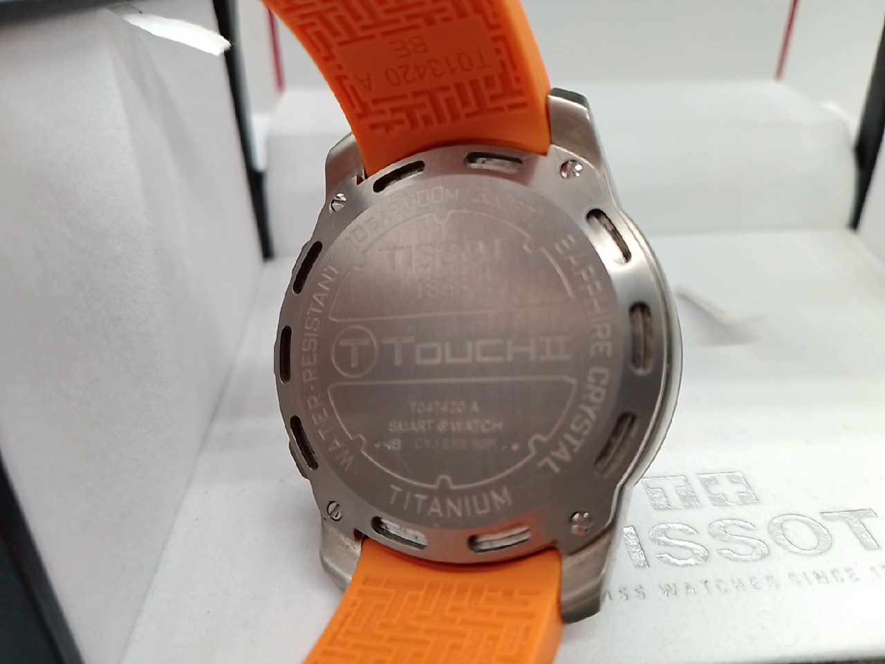 Tissot T-Touch 2 Titan | mit Originalverpackung mit Titanband | Zustand: Sehr Gut – Bild 3