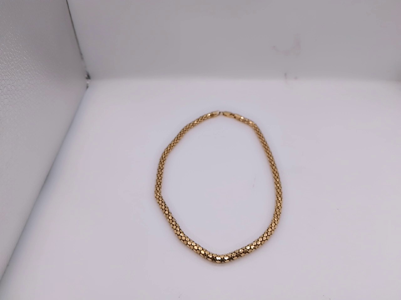 Silber Kette Schlange Gelb 19,7g 45cm | Zustand: Sehr Gut