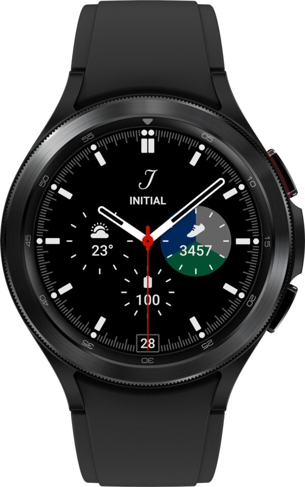 Galaxy Watch 4 Classic schwarz | Mit Verpackung  |  Ladegerät  | Zustand: Gut