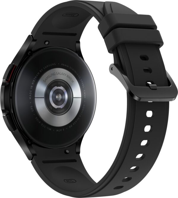 Galaxy Watch 4 Classic schwarz | Mit Verpackung  |  Ladegerät  | Zustand: Gut – Bild 2