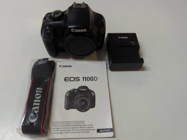 Canon Eos 1000d | Mit Ladegerät  |  2 Akkus  |  Anleitung | Zustand: Gut – Bild 3