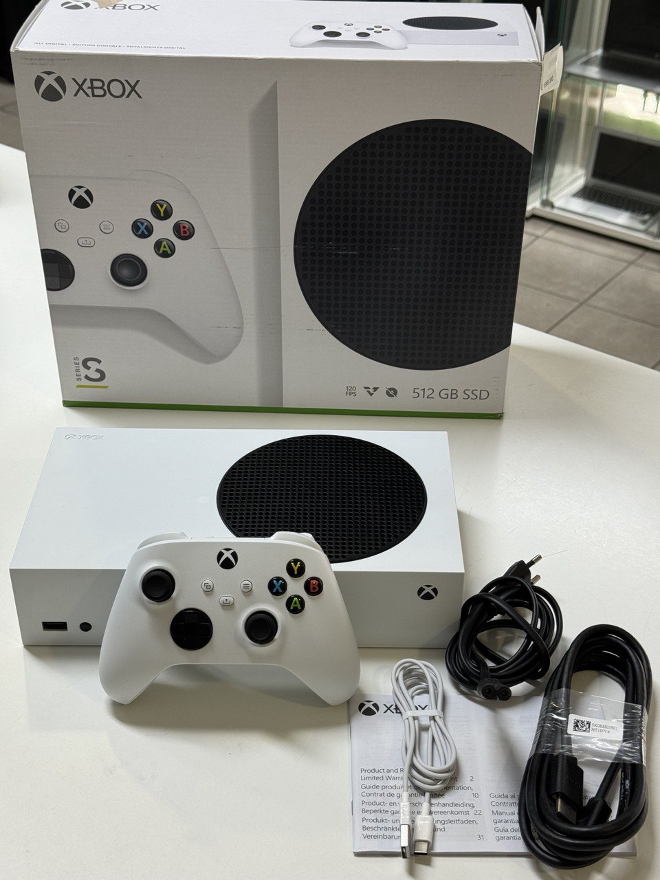 XBox Series S 512GB | mit Originalverpackung | Zustand: Sehr Gut | Farbe: weiss – Bild 3