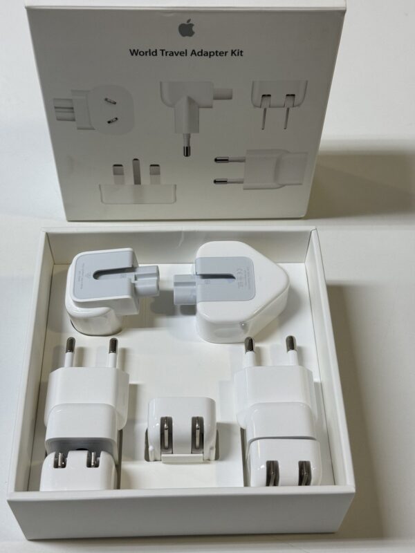Apple Md837zm World Travel Adapter Kit | mit Originalverpackung | Zustand: Wie Neu – Bild 2