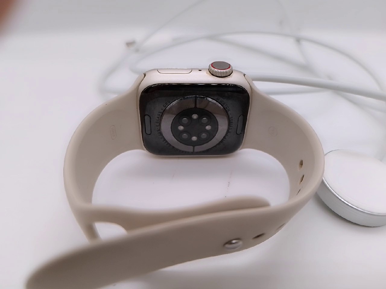 Apple Watch Series 8 (GPS + Cellular) 41mm | mit Ladegerät | Akku 100% | Zustand: Sehr Gut – Bild 3