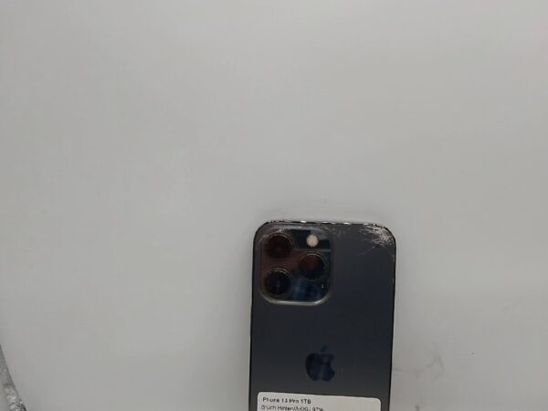 iPhone 13 Pro 1TB | Bruch Hinten | AKKU 97% | SimLock: Frei | Zustand: In Ordnung | Farbe: schwarz – Bild 3