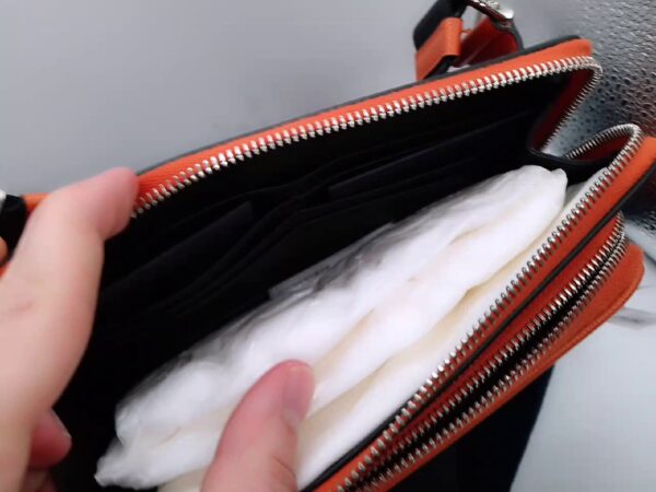 Prada Bandoliera In Pelle Saffiano | Rechnung |  zertifikat | Zustand: Sehr Gut – Bild 4