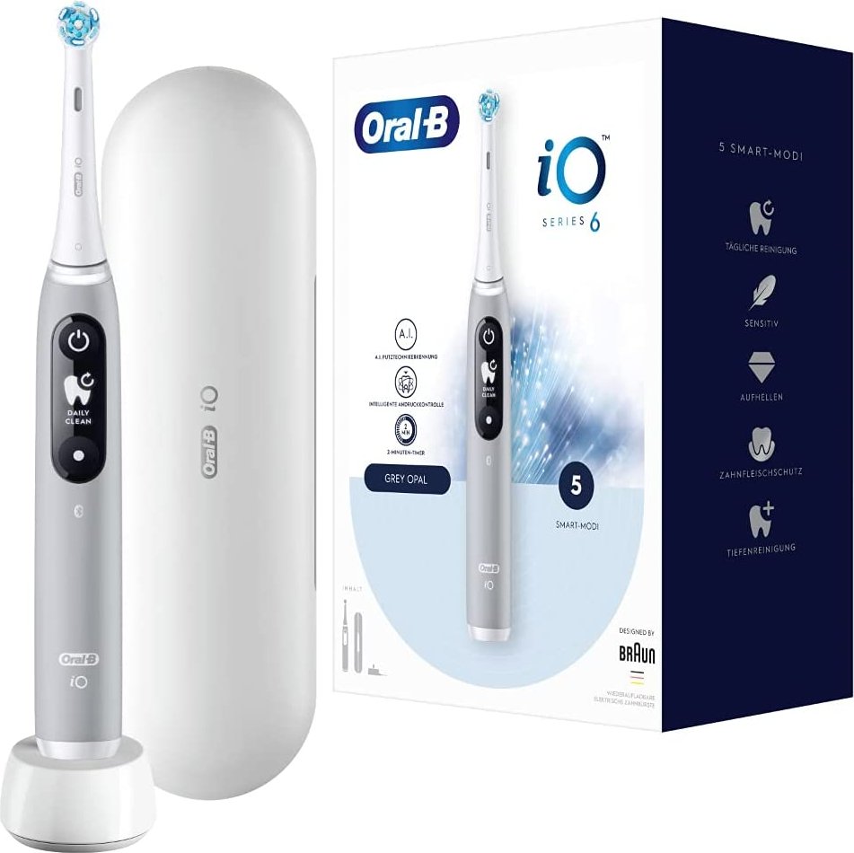 Oral-b Io Series 6 Grey Opal | mit Originalverpackung | Zustand: Neu