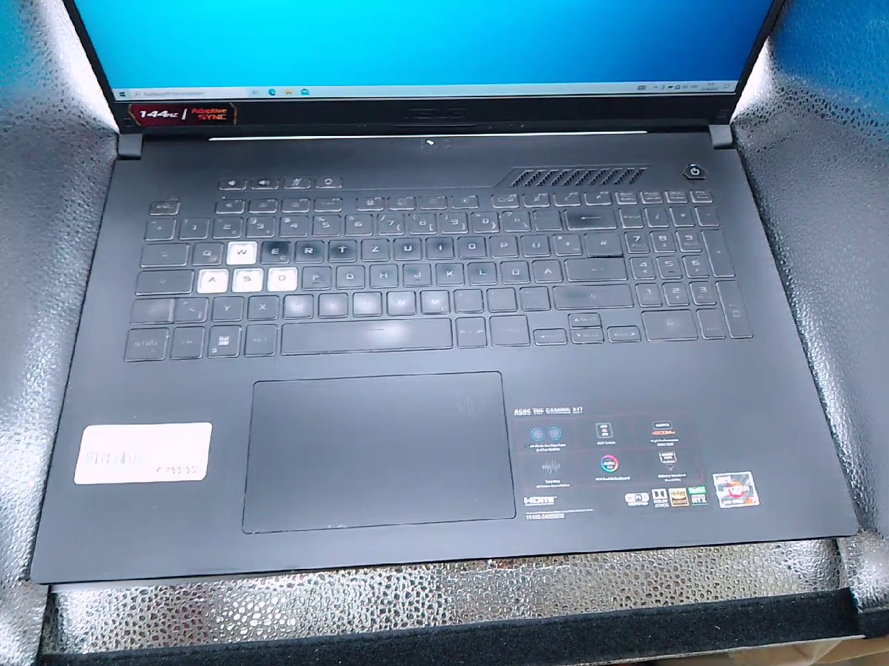 Asus Gaming Tuf A17, R7-6800h | 16GB RAM | 1TB SSD | RTX3070 |mit Originalverpackung | mit org. Rechnung vom 19.09.2022 | Zustand: Sehr Gut – Bild 2