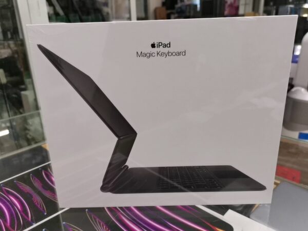 Apple Magic Keyboard, KeyboardDock für iPad Pro 12.9", schwarz, DE [2021 / 2022] | mit Originalverpackung   | Zustand: Neu – Bild 5