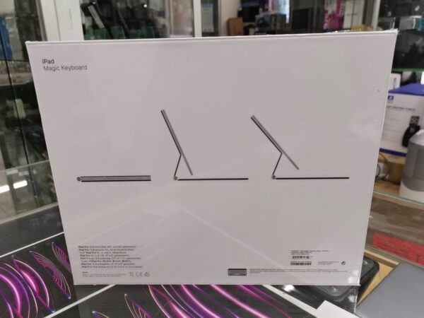 Apple Magic Keyboard, KeyboardDock für iPad Pro 12.9", schwarz, DE [2021 / 2022] | mit Originalverpackung   | Zustand: Neu – Bild 6