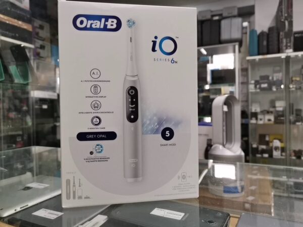 Oral-b Io Series 6 Jas22 Grey Opal | mit Originalverpackung | Zustand: Neu – Bild 2