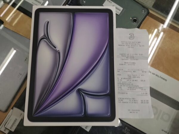Apple Ipad Air 6 11" 128gb, Space Gray | mit Originalverpackung  |  Mit Rechnung 1 Jahr Garantie  | Zustand: Neu