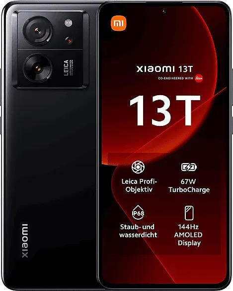 Xiaomi 13T 256GB/8GB | mit Originalverpackung mit org. Rechnung | SimLock: Frei | Zustand: Neu | Farbe: schwarz – Bild 2