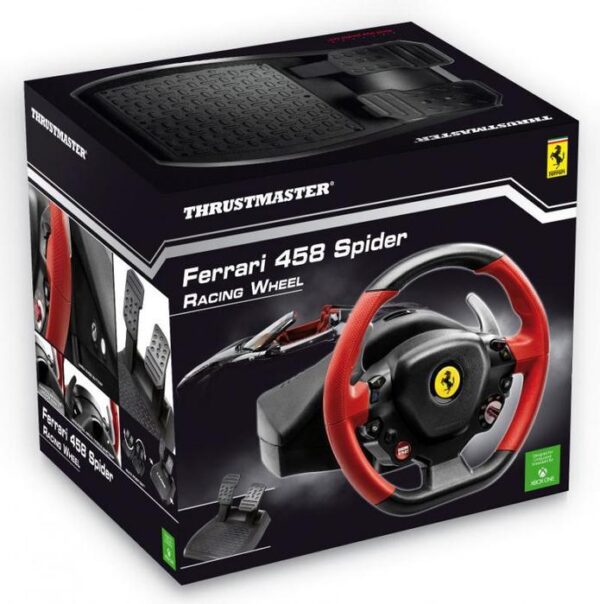 Thrustmaster Racing Lenkrad  | mit Originalverpackung |  für xBox  | Zustand: Wie Neu | Farbe: schwarz – Bild 2