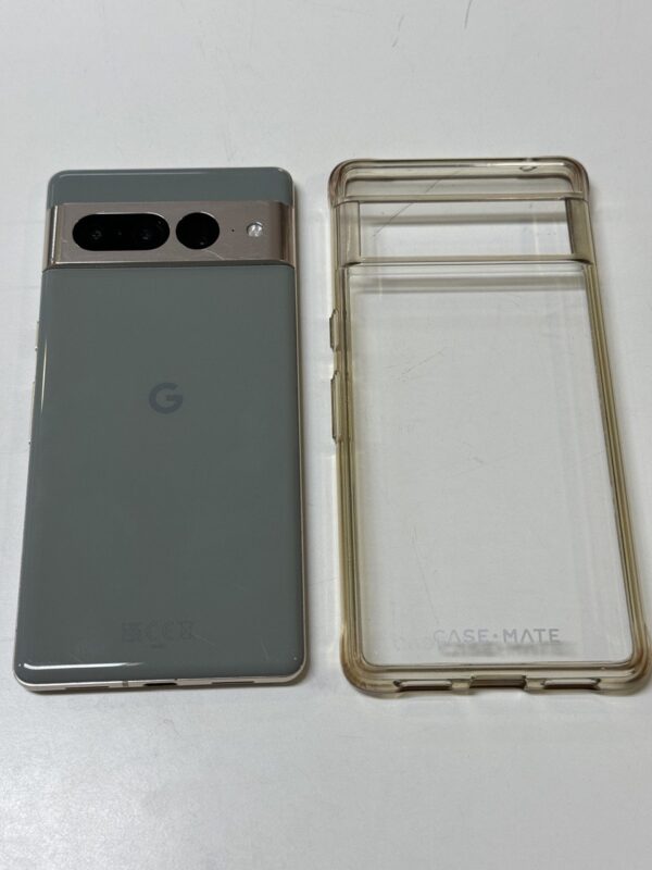 Google Pixel 7 Pro 128GB Hazel | SimLock: Frei | Zustand: Gut | Farbe: silber – Bild 2