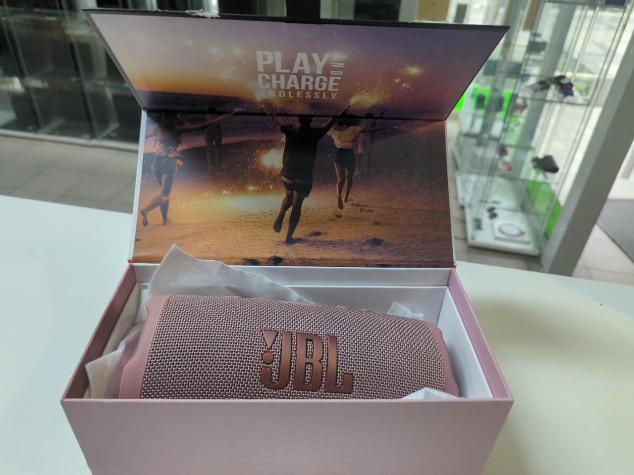 JBL Charge 5 Rosa | mit Verpackung | Zustand: Wie Neu – Bild 2