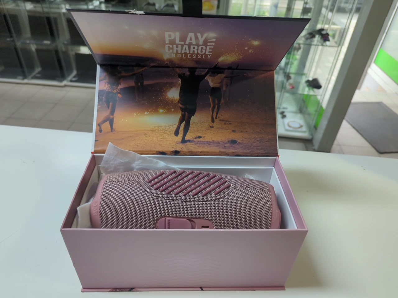 JBL Charge 5 Rosa | mit Verpackung | Zustand: Wie Neu – Bild 3