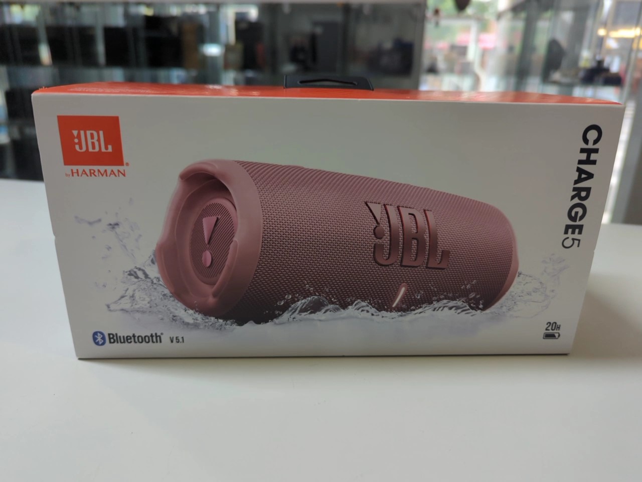 JBL Charge 5 Rosa | mit Verpackung | Zustand: Wie Neu – Bild 4
