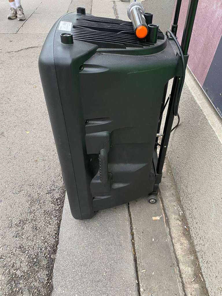 Tragbares PA-Soundsystem Ibiza - Port15vhf-bt | Zustand: Sehr Gut – Bild 3