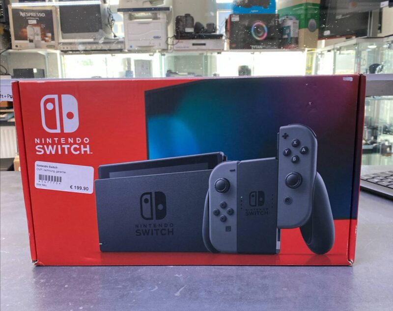 Nintendo Switch  | mit Originalverpackung | Rechnung Libro | Garantie  | Zustand: Wie Neu | Farbe: schwarz – Bild 4