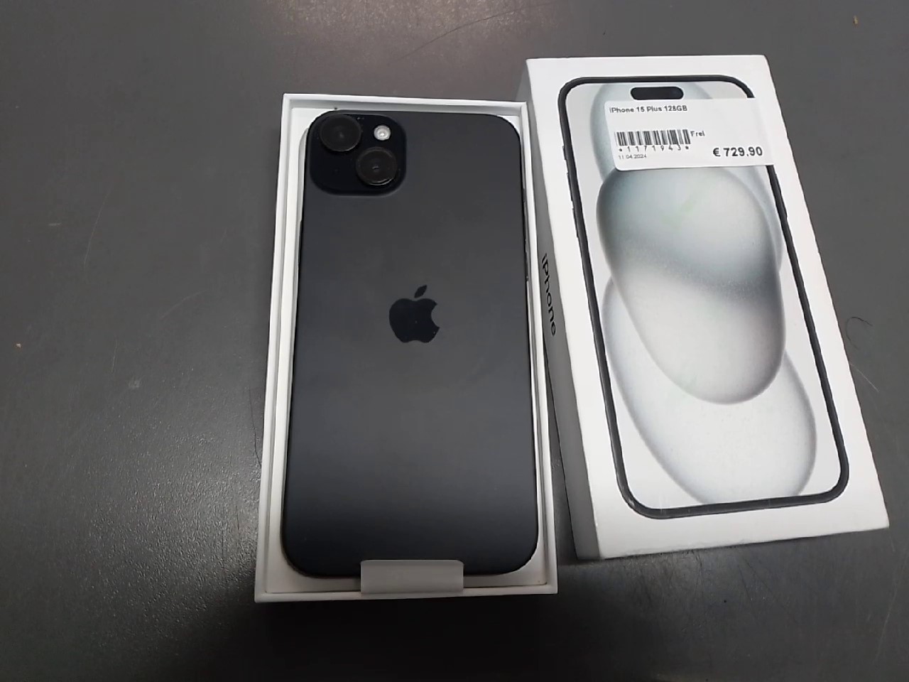 iPhone 15 Plus 128GB | mit Originalverpackung |Apple Garantie Gültig bis: 3 Januar 2025 | SimLock: Frei | Zustand: Wie Neu | Farbe: schwarz – Bild 4