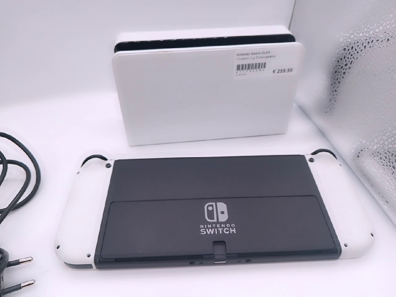 Nintendo Switch OLED | Ladegerät und Dockingstation | Zustand:: Sehr Gut | Farbe: weiss – Bild 4