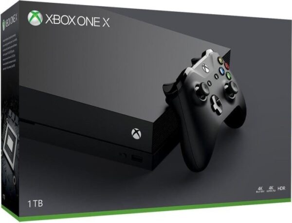 Xbox One X 1TB | mit Originalverpackung  | Zustand: Wie Neu – Bild 4