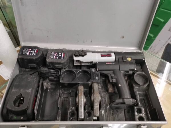 Roller Kupferpresse Viega Multi-press   | Koffer 2 Akku ladegerät 3x Backen | Zustand: Sehr Gut – Bild 2