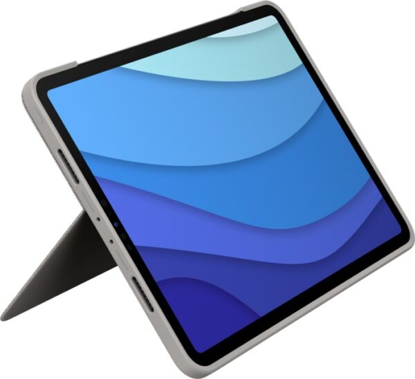 Logitech Combo Touch, Keyboarddock Für Apple Ipad Pro 11" 2020 / 2021, Sand, De | mit Originalverpackung | Zustand: Neu – Bild 3