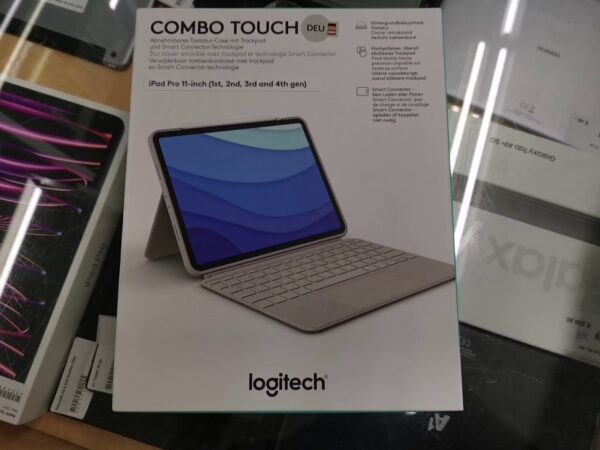 Logitech Combo Touch, Keyboarddock Für Apple Ipad Pro 11" 2020 / 2021, Sand, De | mit Originalverpackung | Zustand: Neu – Bild 5