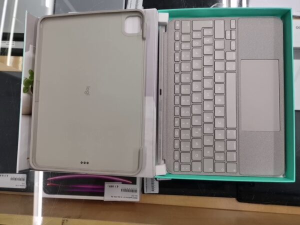 Logitech Combo Touch, Keyboarddock Für Apple Ipad Pro 11" 2020 / 2021, Sand, De | mit Originalverpackung | Zustand: Neu – Bild 6