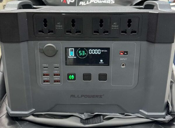 ALLPOWERS MONSTER X | TRAGBARE POWERSTATION 2000W AKKU SOLAR GENERATO | Mit Tasche | Zustand: Wie Neu