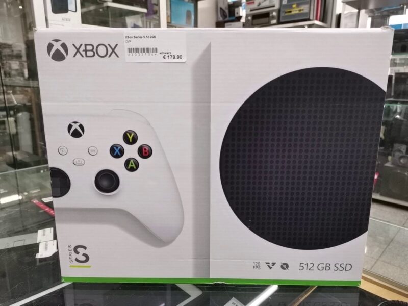 XBox Series S 512GB | mit Originalverpackung  | Zustand: Sehr Gut | Farbe: schwarz – Bild 2