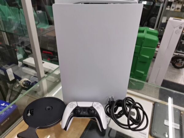 Sony PS5 825GB Digital Edition | mit Originalverpackung | Zustand: Sehr Gut | Farbe: weiss – Bild 2