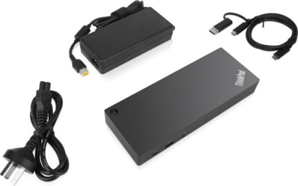 Lenovo Thinkpad Universal 4 Dock (40b0 | Mit kabel  |  Mit Ladegerät  | Zustand: Wie Neu – Bild 2