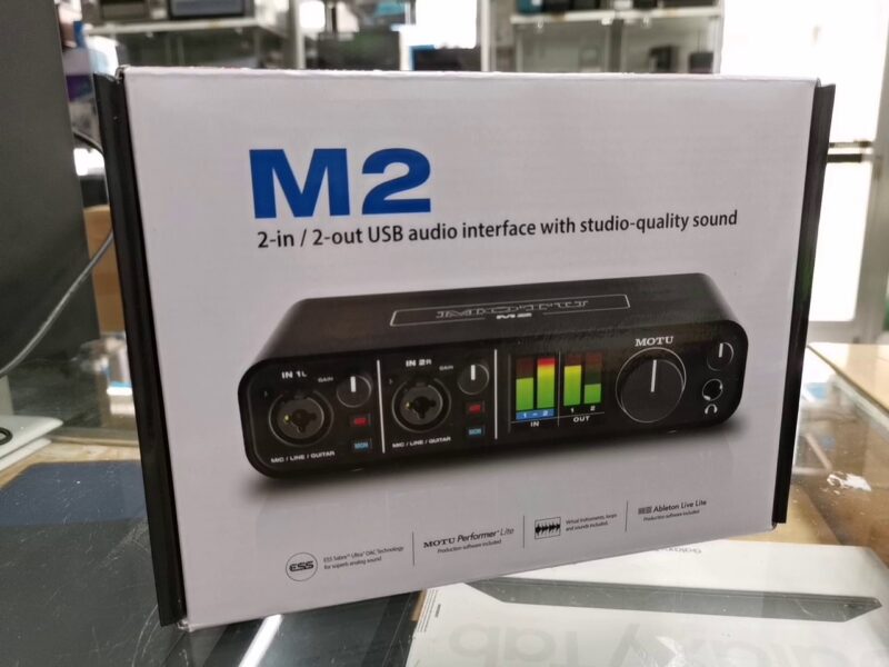 Motu M2 | mit Originalverpackung  | Zustand: Wie Neu – Bild 3
