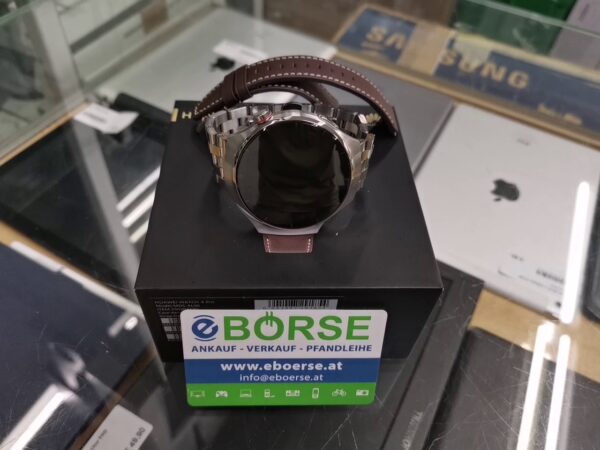 Huawei Watch 4 Pro Dark Brown Leather Strap | mit Originalverpackung  |  2 Armbenda Mit rechnung  | Zustand: Wie Neu – Bild 3