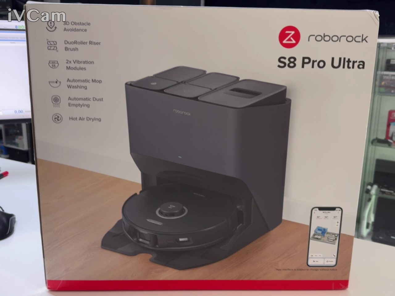 Roborock S8 Pro Ultra Saug-/Wischroboter inkl. Absaugstation schwarz | mit Originalverpackung | Zustand: Sehr Gut – Bild 2
