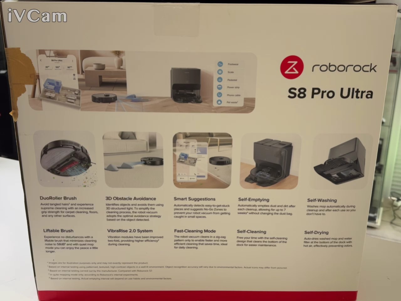 Roborock S8 Pro Ultra Saug-/Wischroboter inkl. Absaugstation schwarz | mit Originalverpackung | Zustand: Sehr Gut – Bild 3