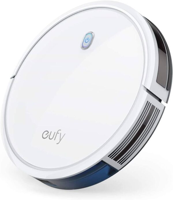 Eufy RoboVac 11S (Slim) Saugroboter | eufy RoboVac mit BoostIQ | Superschlank | Starke 1300Pa Saugkraft | geräuscharmer Betrieb | Selbstaufladender Roboterstaubsauger | Reinigt Harte Böden und mittelhohe Teppiche (Weiß) | Zustand: Neu