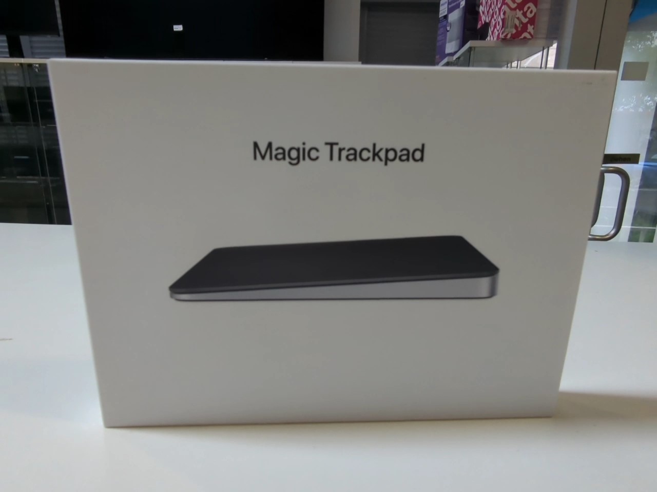 Apple Magic Trackpad 2022, Schwarz Bluetooth | mit Originalverpackung | Zustand: Neu