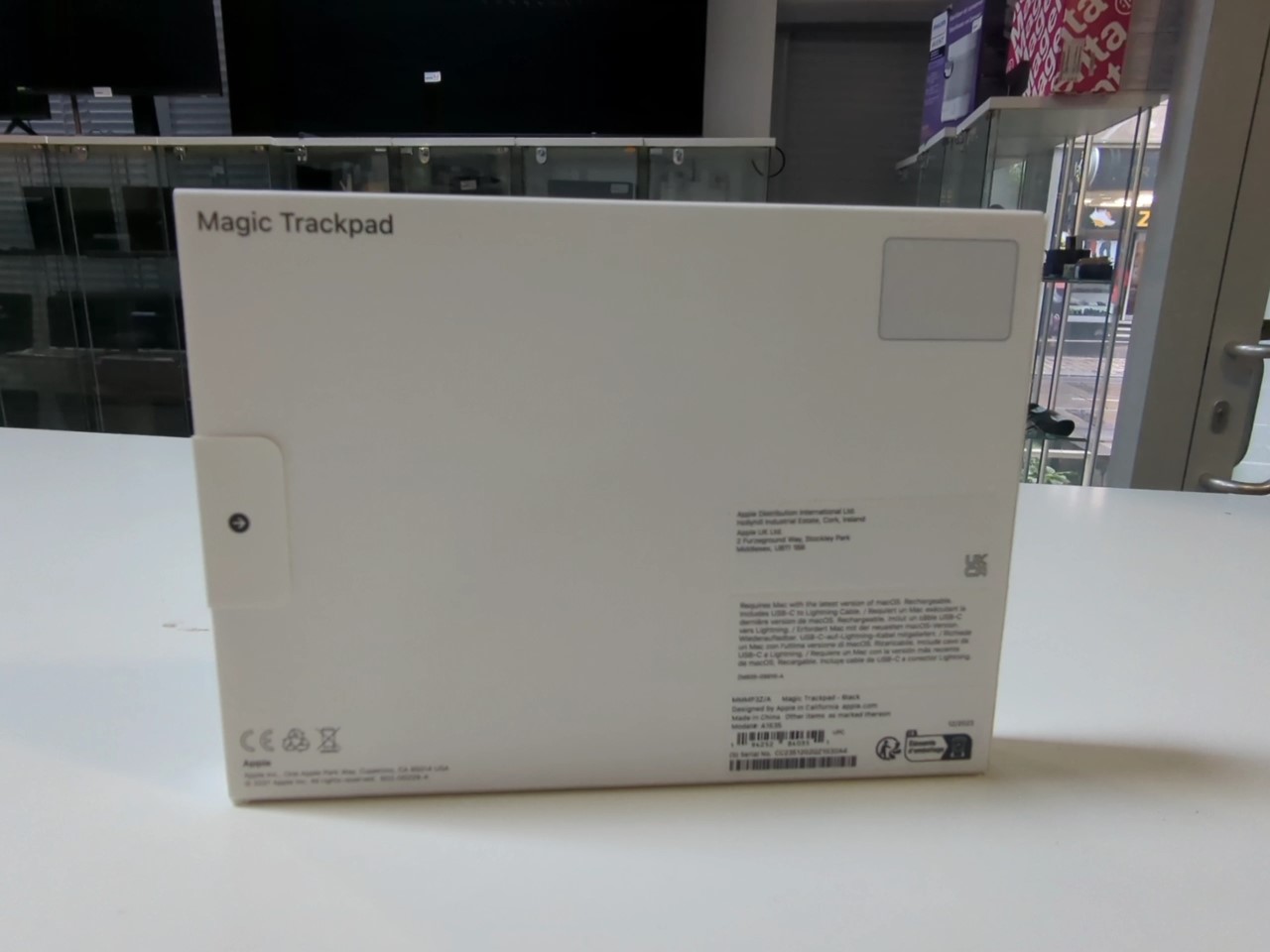 Apple Magic Trackpad 2022, Schwarz Bluetooth | mit Originalverpackung | Zustand: Neu – Bild 2