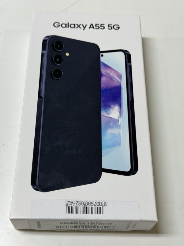 Samsung Galaxy A55 5G 128GB  | mit Originalverpackung  |  Mit Originale Rechnung von Magenta | SimLock: Frei | Zustand: Neu | Farbe: schwarz – Bild 2