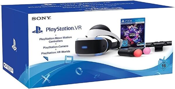 PS4 Vr Brille | inkl. Kamera und 2x Motion Controller | ohne Spiel |  mit Originalverpackung | Zustand: Sehr Gut