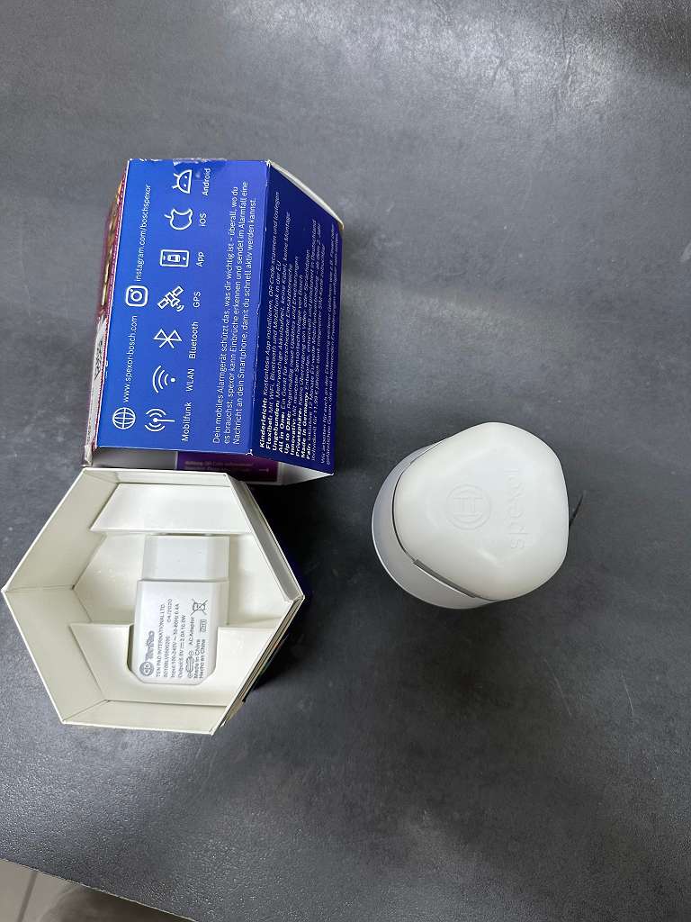 Bosch Spexor weiß, Mobile Alarmanlage | Zustand: Sehr Gut – Bild 2